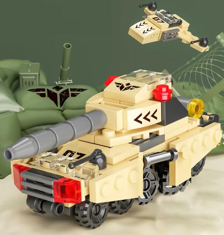 Tanque de Engenharia 6 em 1 compatível Lego - Minha loja