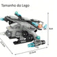 Helicóptero Tático 6 em 1 Compatível Lego - Minha loja