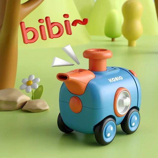Trem com Apito Interativo Montessori - Minha loja