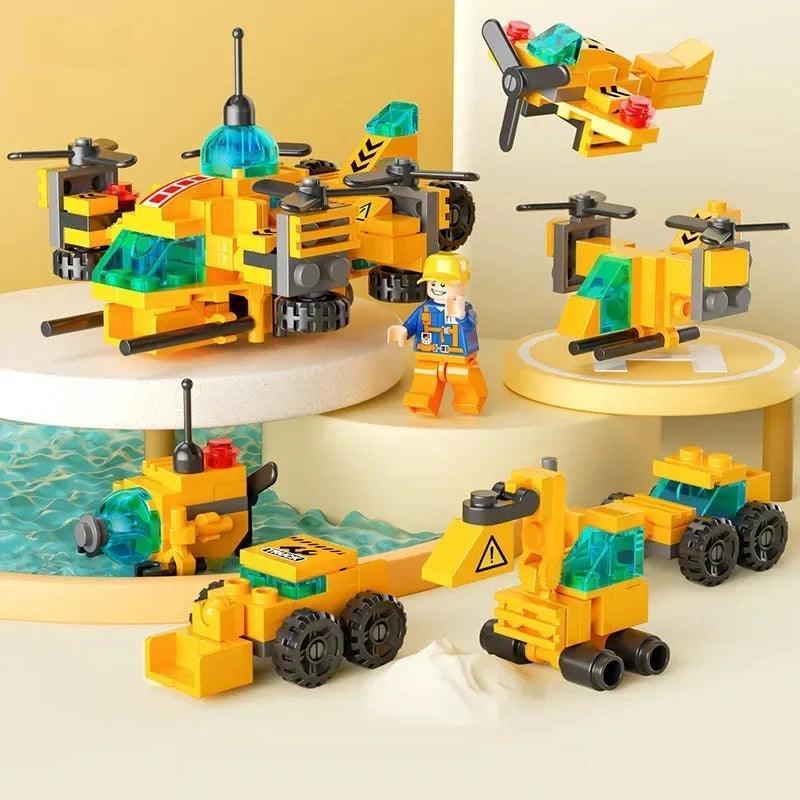 Helicóptero de Exploração Lunar 6 em 1 Compatível Lego - Minha loja