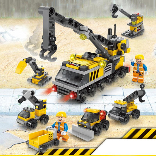 Guindaste de Engenharia 6 em 1 Compatível Lego - Minha loja