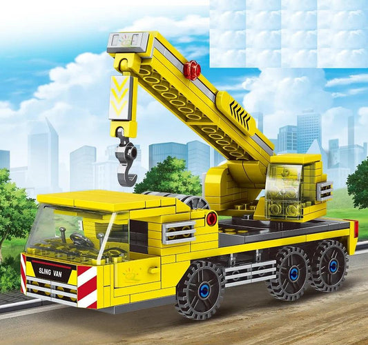 Guindaste Pesado 6x6 - compatível Lego - Minha loja