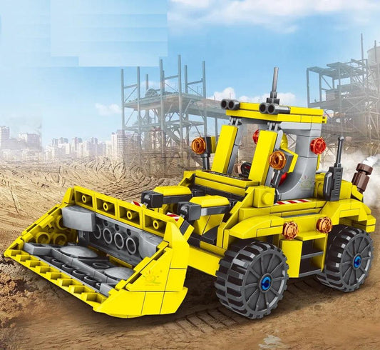 Pá Carregadeira 4x4 compatível Lego - Minha loja
